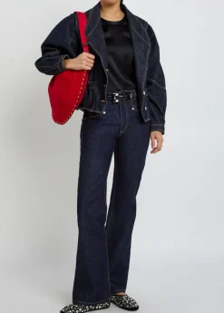 Belvia straight-leg jeans
