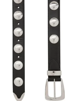 Benny studded leather belt