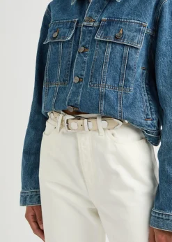 Benny studded leather belt
