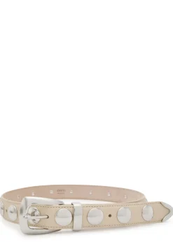 Benny studded leather belt