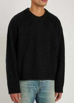 Bentley ribbed wool-blend jumper