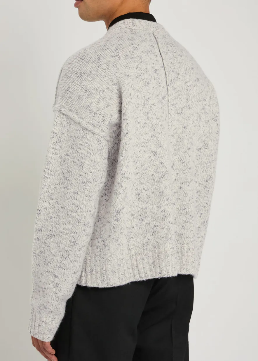 Bently wool and cotton-blend jumper