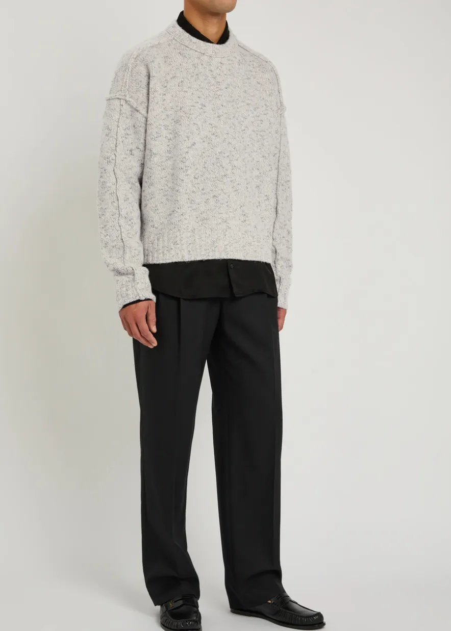 Bently wool and cotton-blend jumper