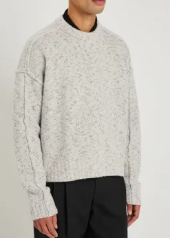 Bently wool and cotton-blend jumper