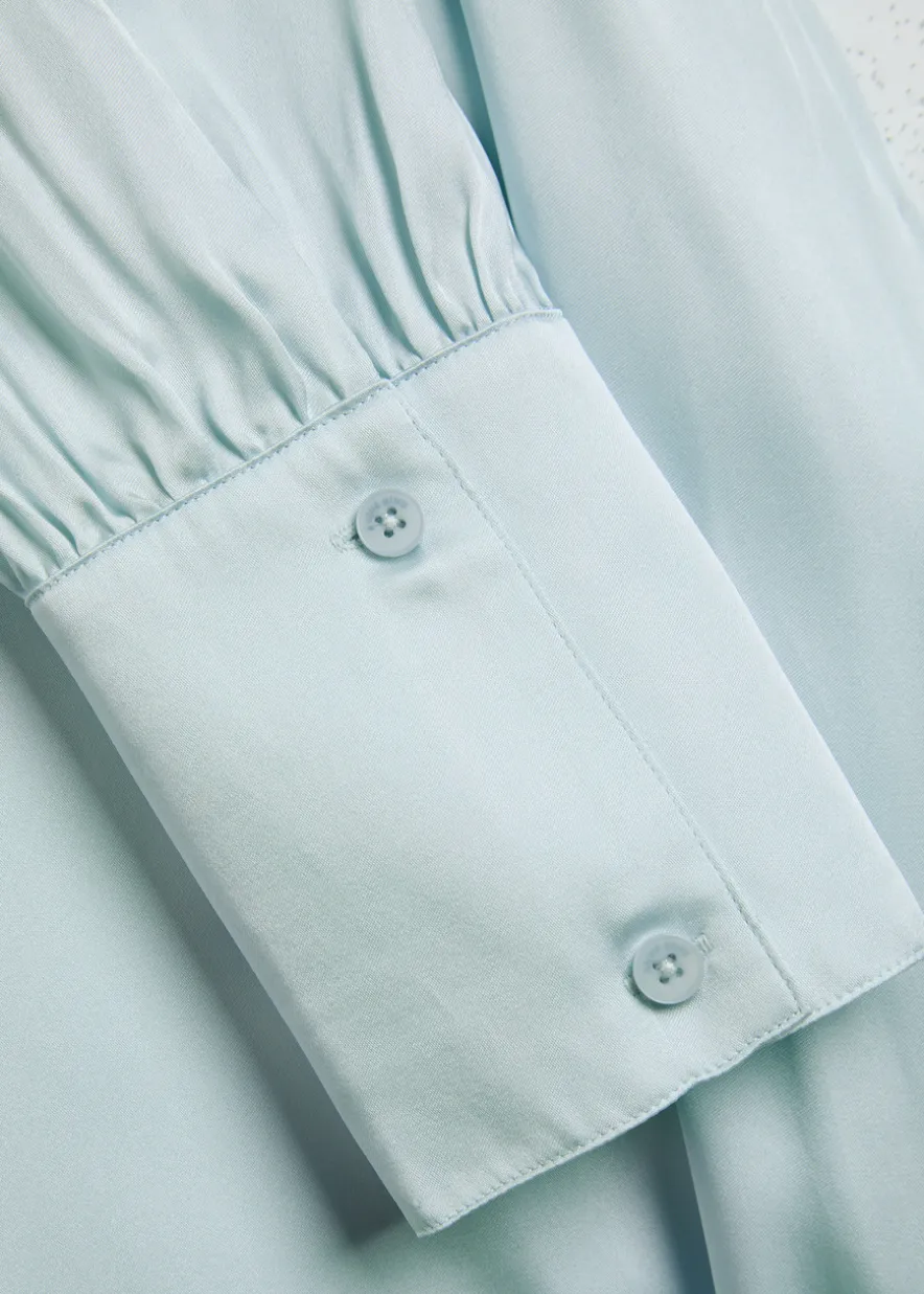 Bethany silk-blend shirt