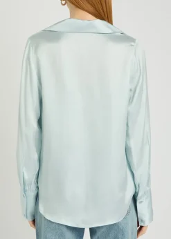Bethany silk-blend shirt