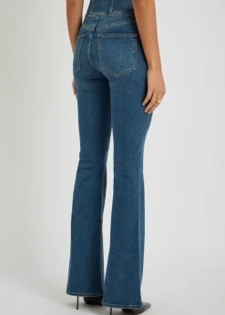 Beverly flared-leg jeans