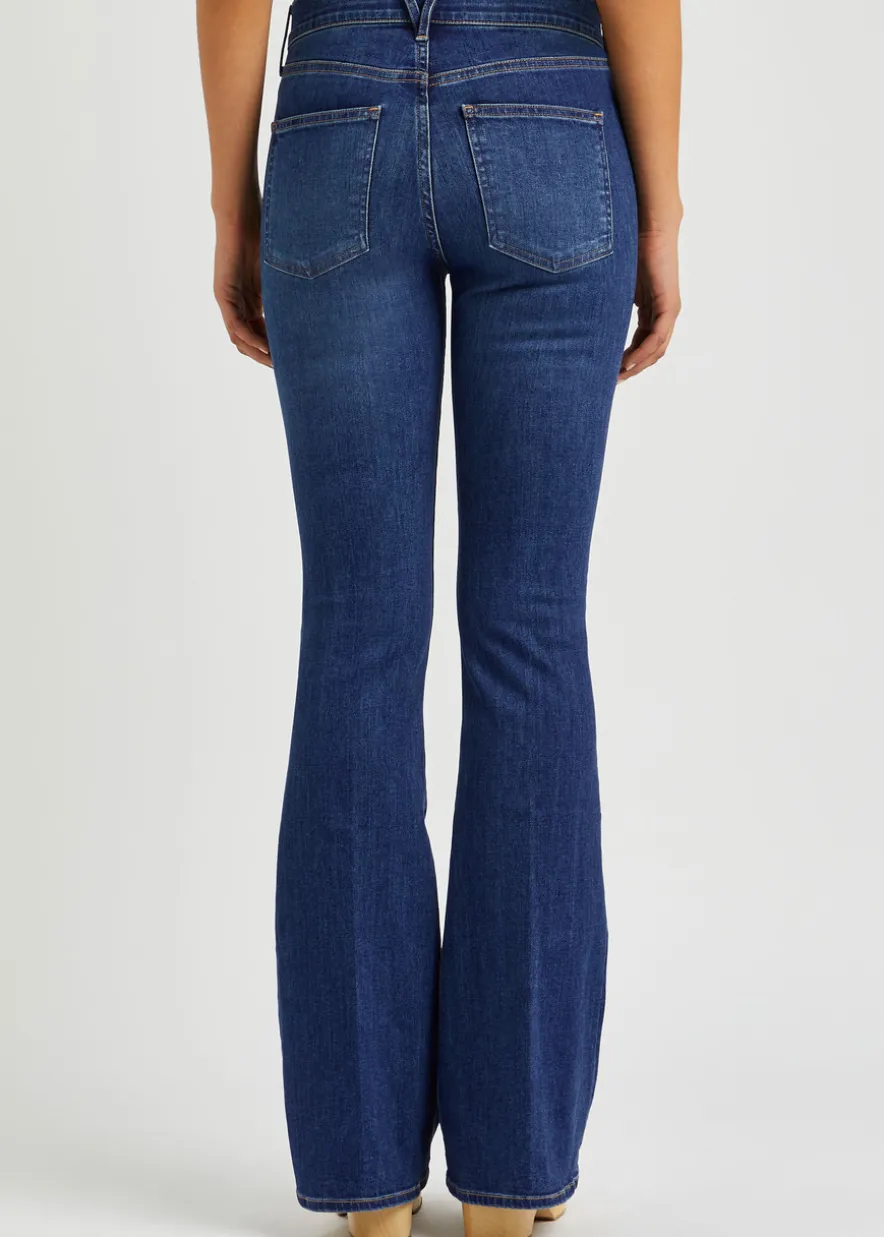 Beverly flared-leg jeans