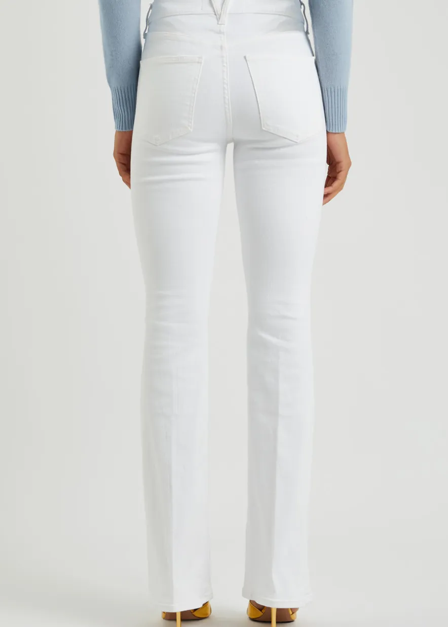 Beverly skinny flared-leg jeans