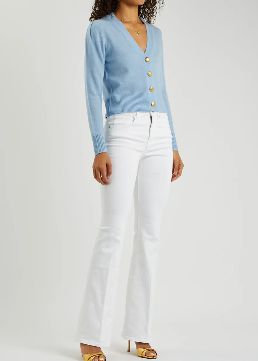 Beverly skinny flared-leg jeans