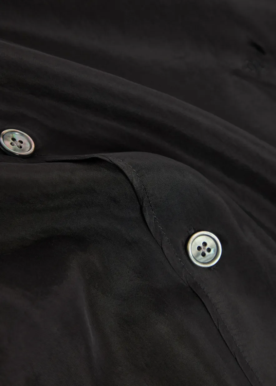 Beyond brushed satin shirt