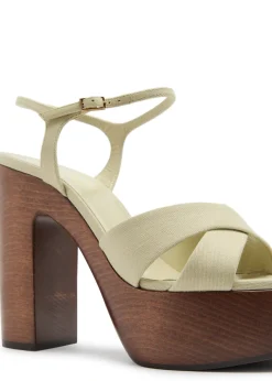 Bianca 125 canvas platform sandals