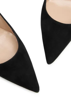 Bibi 70 suede pumps