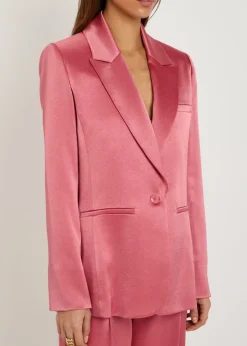 Billie satin blazer