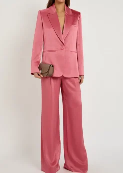 Billie satin blazer