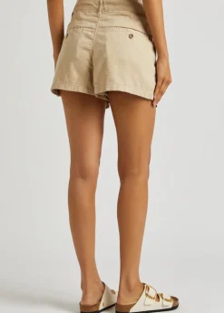 Billie stretch-denim shorts