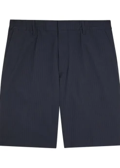 Billie striped seersucker swim shorts