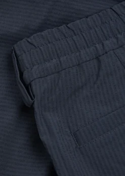 Billie striped seersucker swim shorts