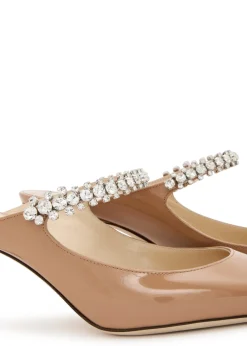 Bing 65 embellished patent leather mules