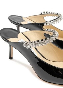 Bing 65 embellished patent leather mules