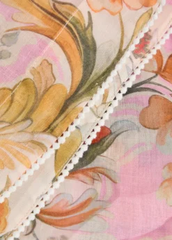 Bizzy floral-print ramie shorts