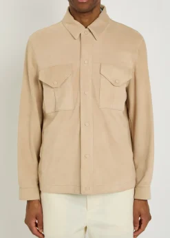 Blackley suede overshirt