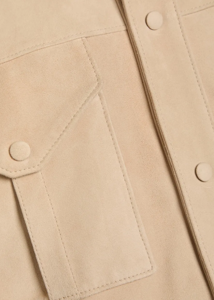 Blackley suede overshirt