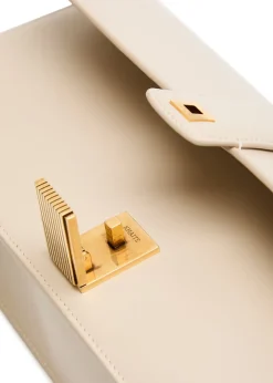 Blake leather clutch