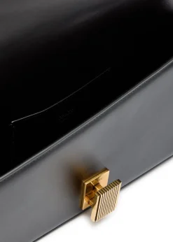 Blake leather clutch