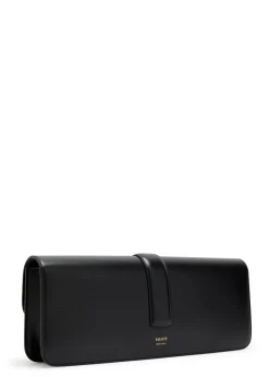 Blake leather clutch