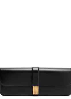 Blake leather clutch