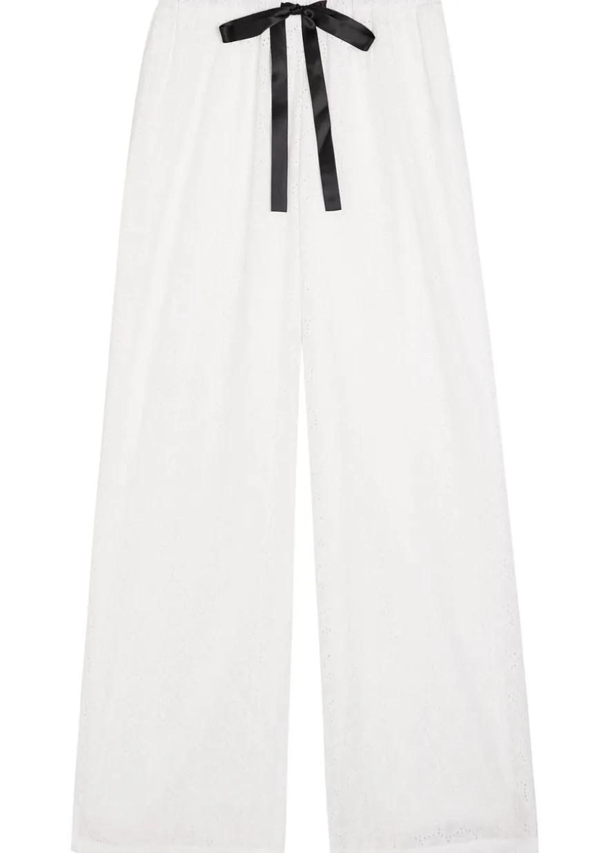 Blanca broderie anglaise cotton trousers