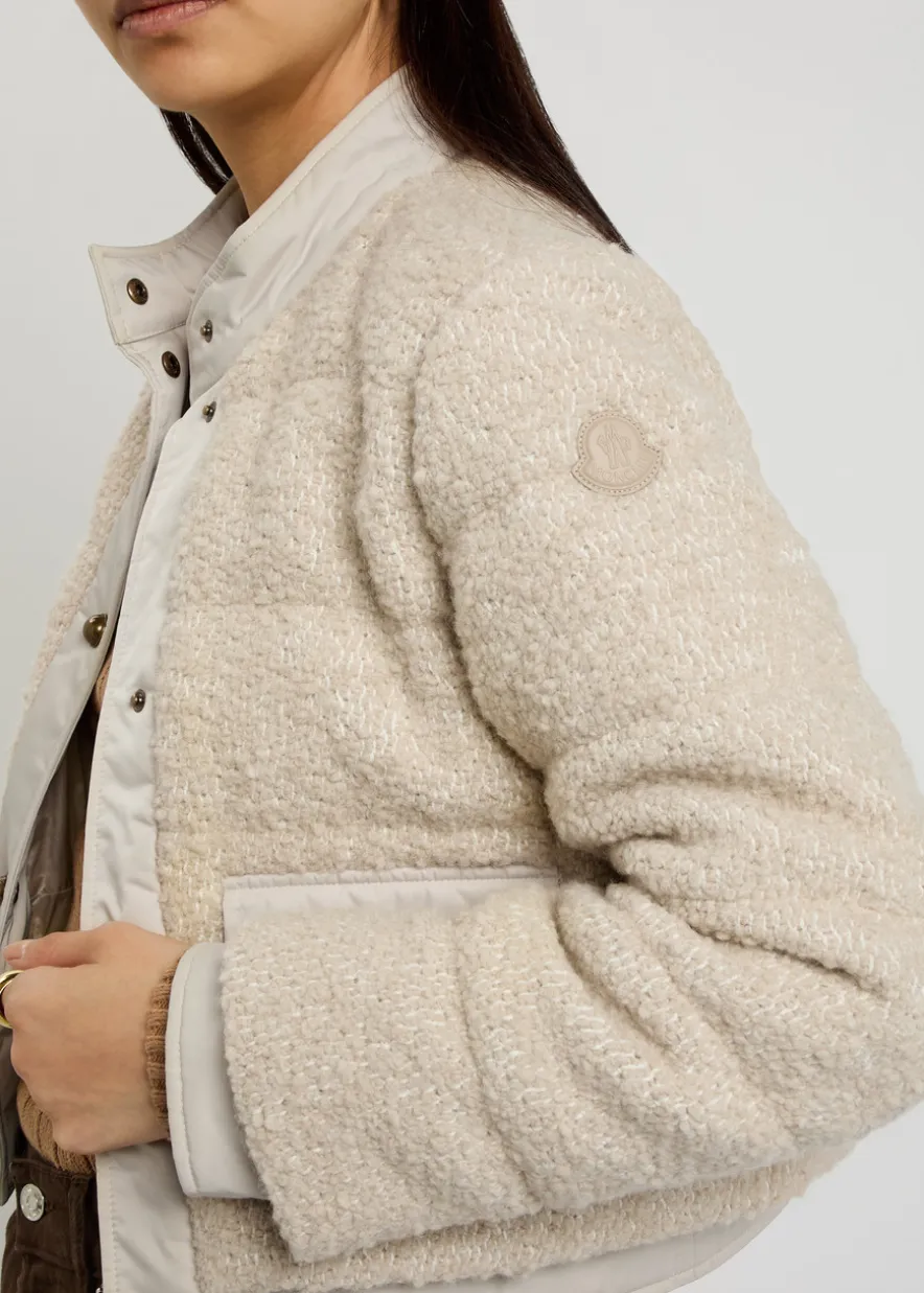 Blandy padded bouclé jacket