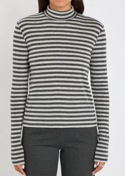 Blasy striped jersey top