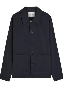 Blaze striped seersucker shirt