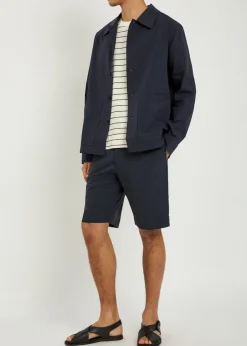 Blaze striped seersucker shirt