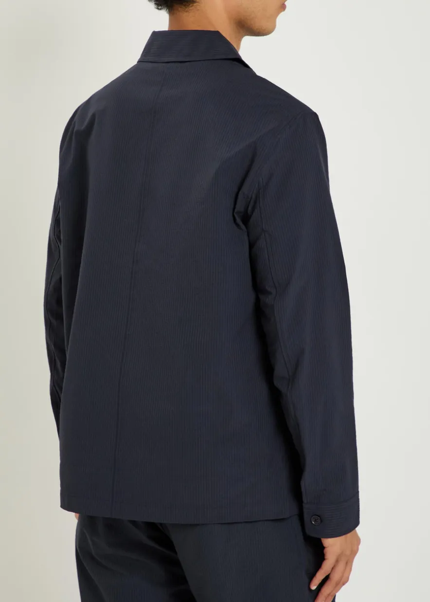 Blaze striped seersucker shirt