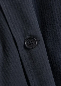 Blaze striped seersucker shirt