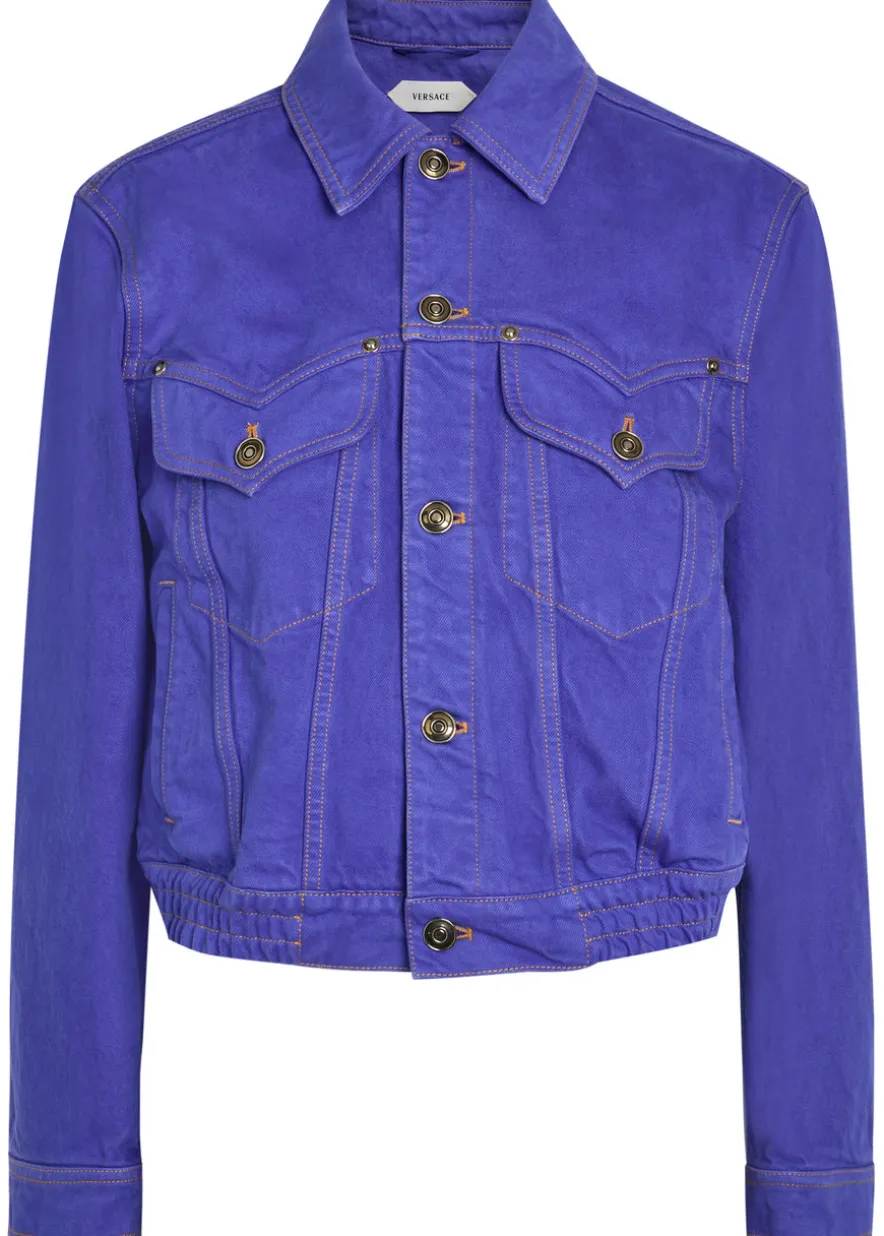Blouson denim jacket
