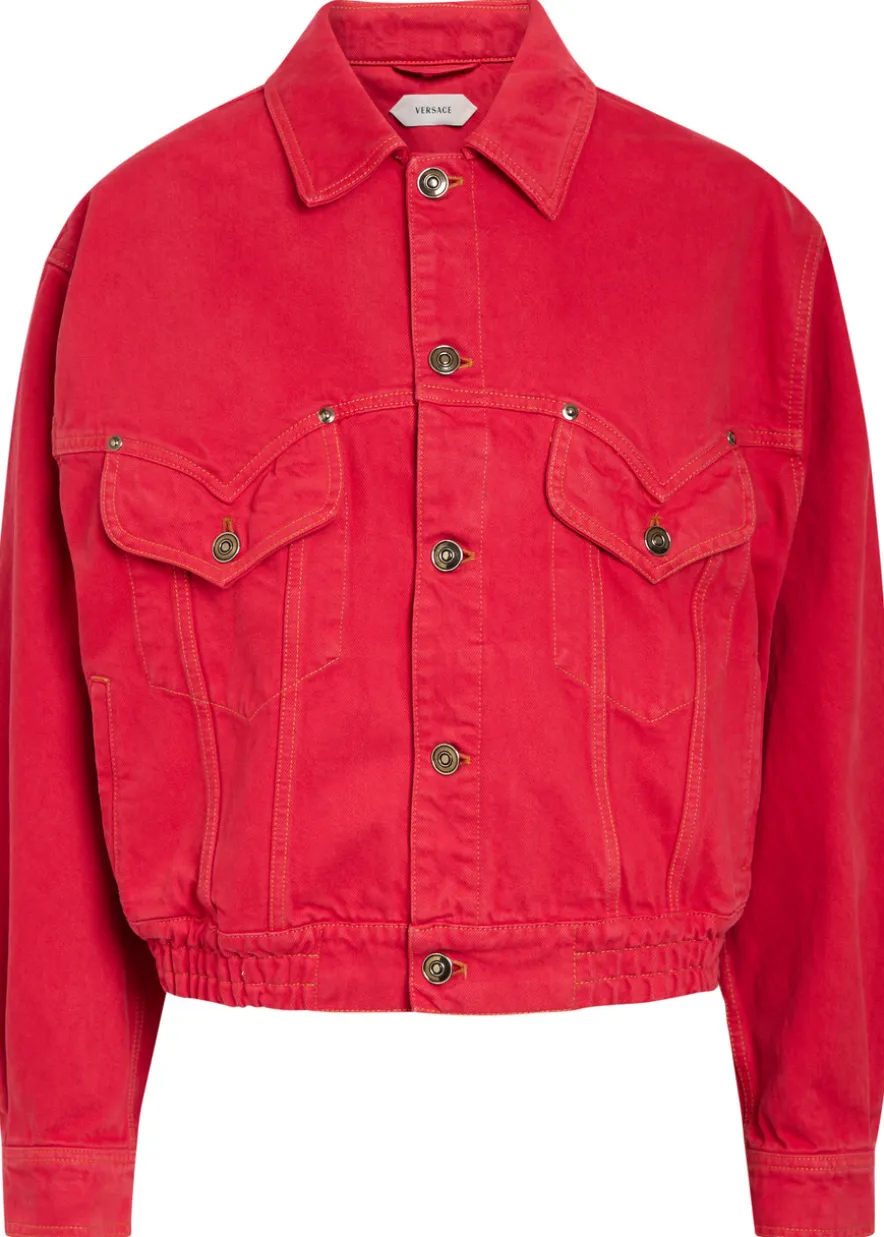 Blouson denim jacket