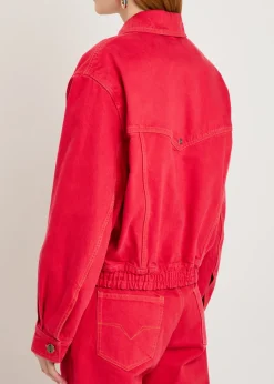 Blouson denim jacket