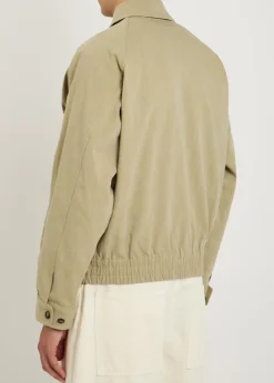 Blouson Raglan canvas jacket