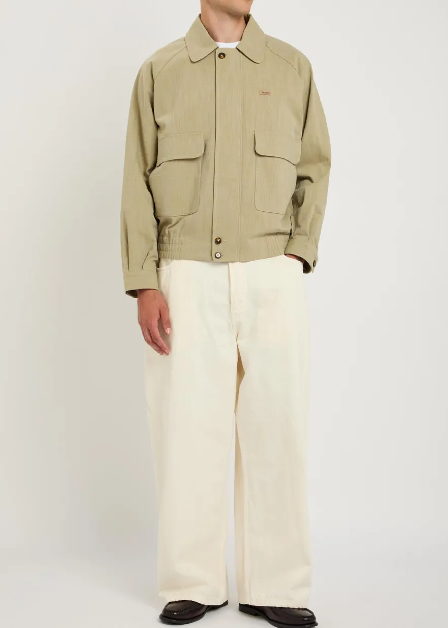 Blouson Raglan canvas jacket
