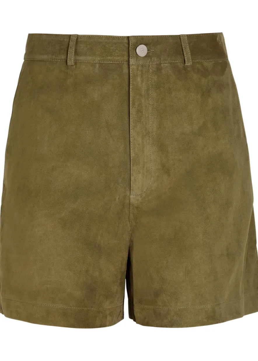 Bobby suede shorts