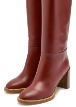 Bocca leather knee-high boots