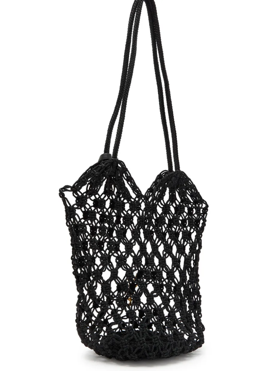 Bo large knit hobo bag