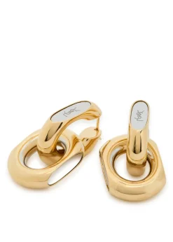 Bo Maillons linked drop earrings