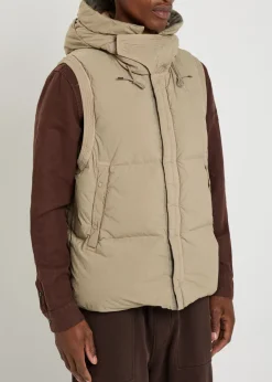 Boreal hooded shell gilet