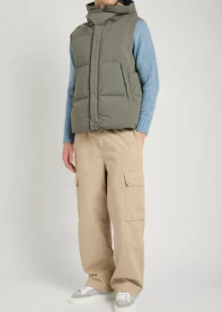 Boreal padded hooded shell gilet