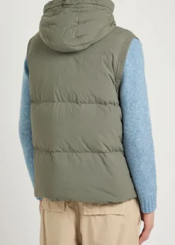 Boreal padded hooded shell gilet